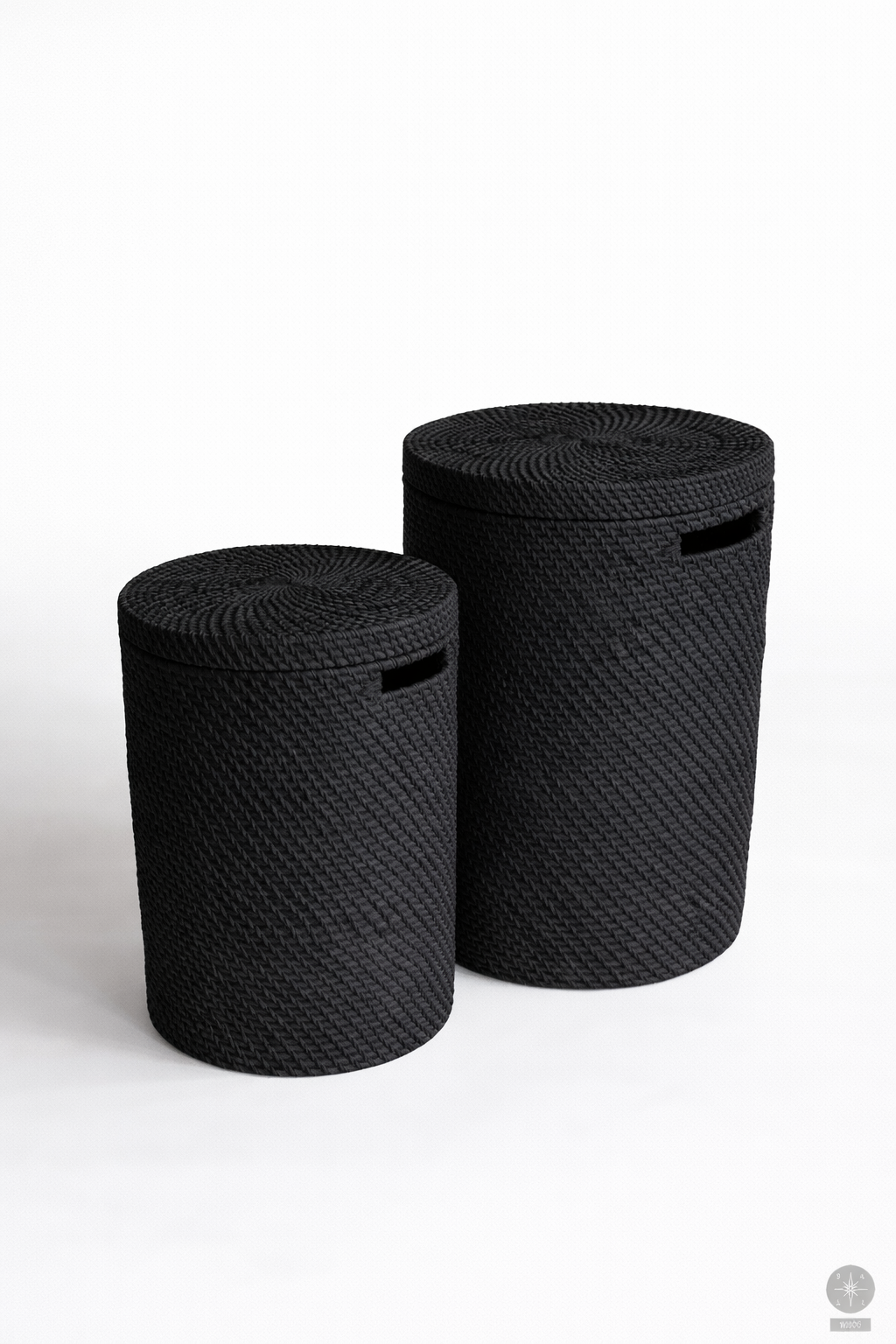 Skalbinių krepšys iš rotango