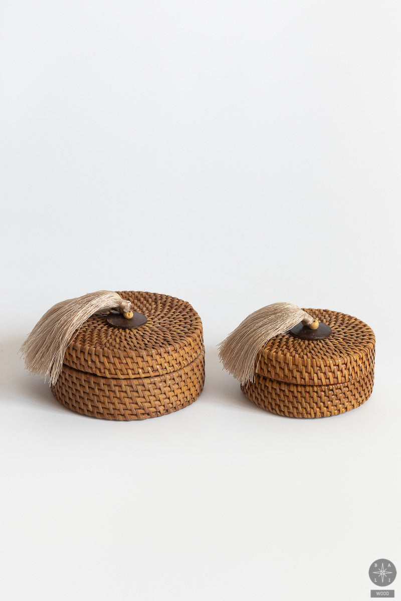 Rotango Tinklelis Dėžutė iš rotango | Bali Wood