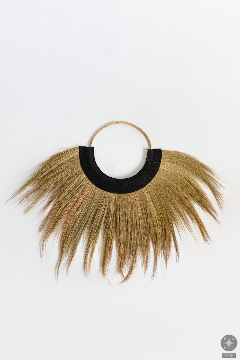 Sieninė dekoracija iš nendrių (alang alang)