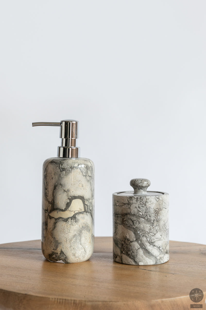 Indelis su dangteliu iš marmuro