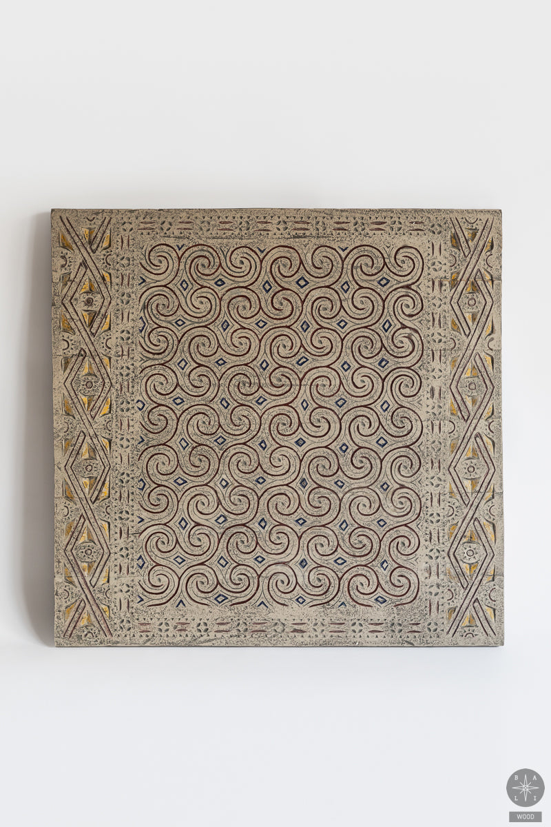 Sienos dekoracija iš medžio