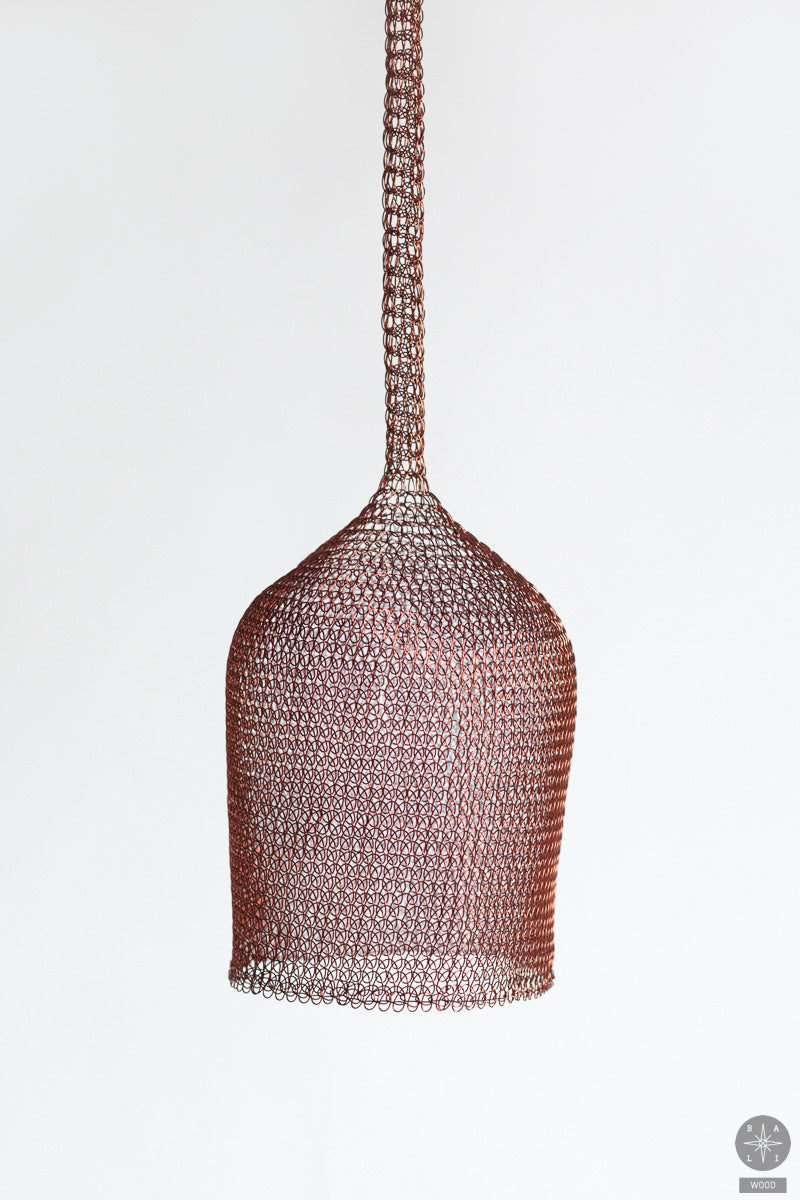 Pintas šviestuvo gaubtas iš vario