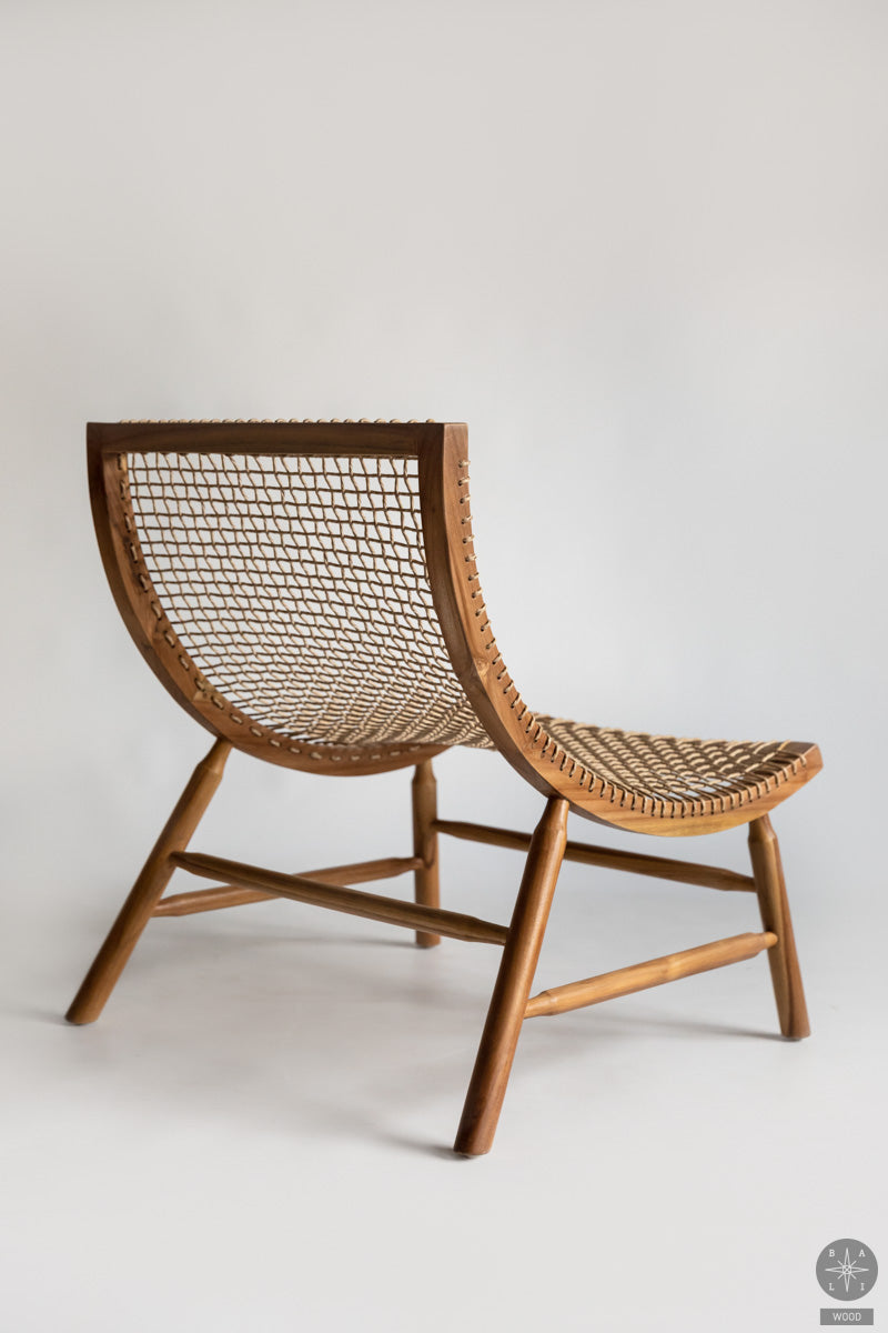 Iš Rotango Krėslas iš sintetinio rotango ir tikmedžio | Bali Wood