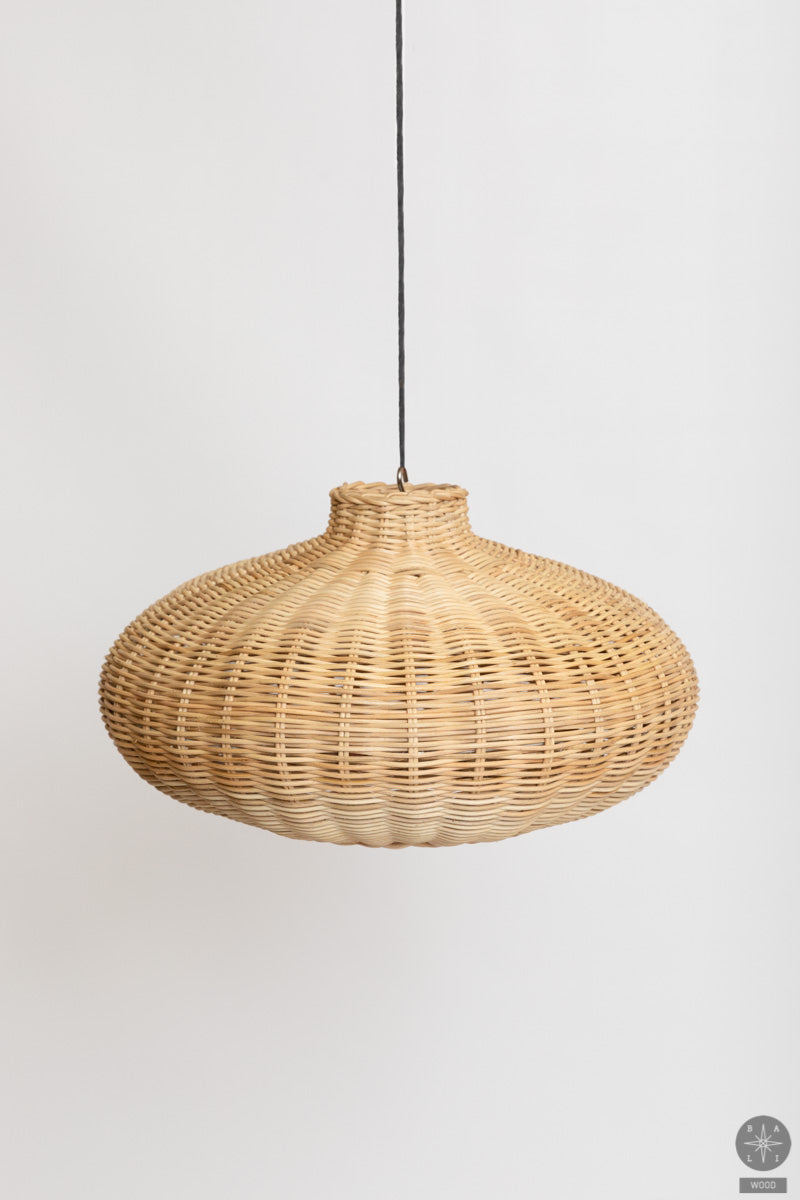 Šviestuvo gaubtas iš rotango