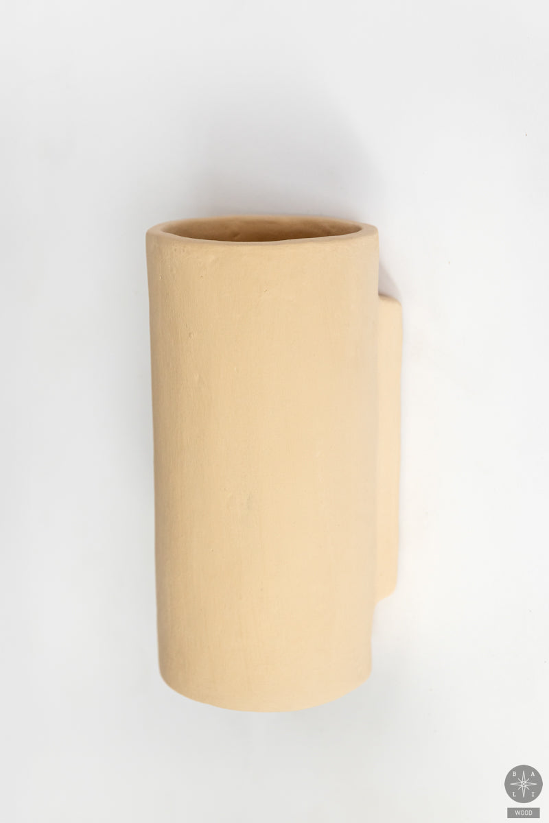 Sieninis šviestuvo gaubtas iš terakotos