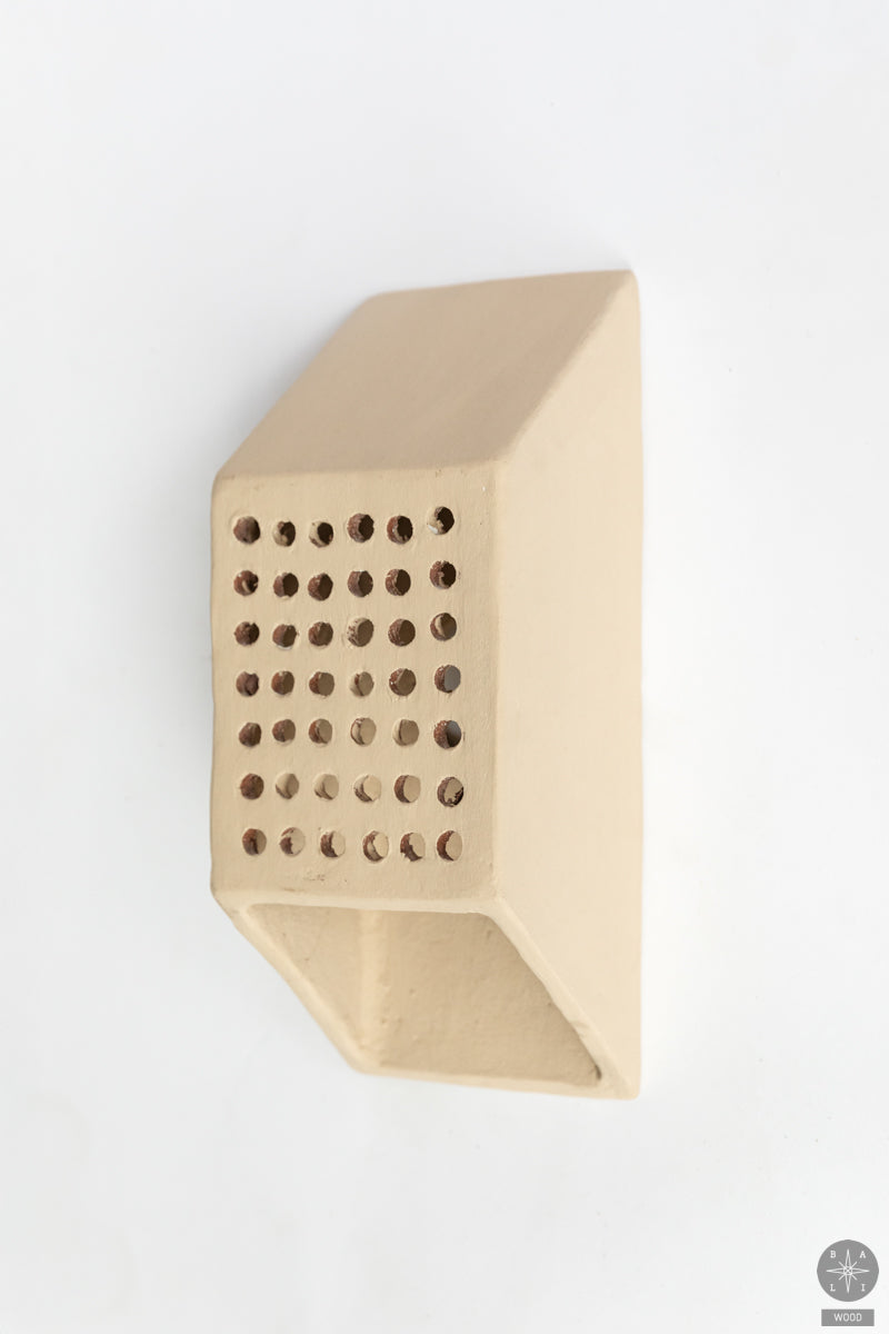 Sieninis šviestuvo gaubtas iš terakotos