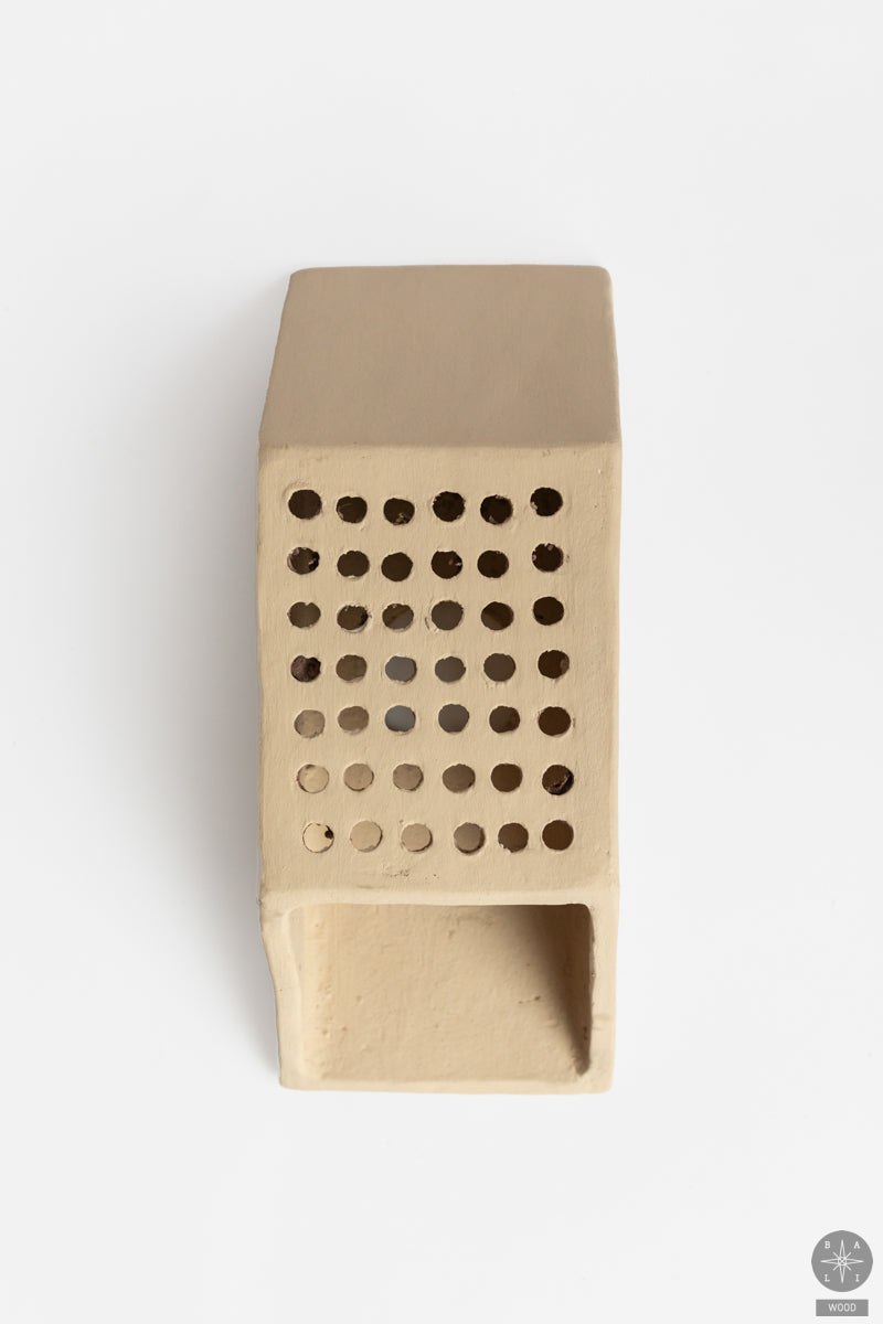 Sieninis šviestuvo gaubtas iš terakotos