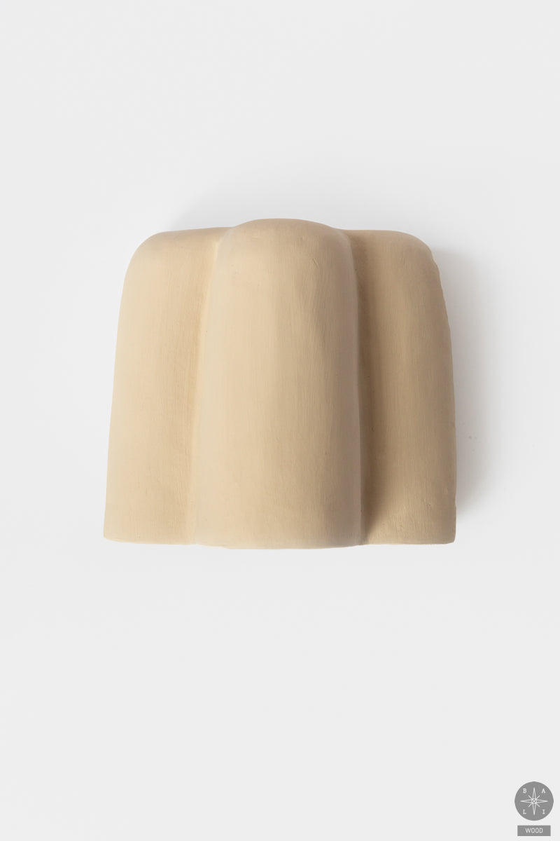 Sieninis šviestuvo gaubtas iš terakotos