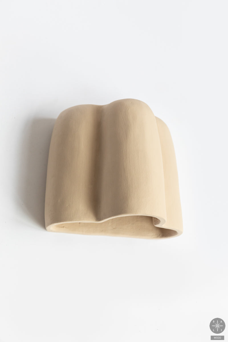 Sieninis šviestuvo gaubtas iš terakotos