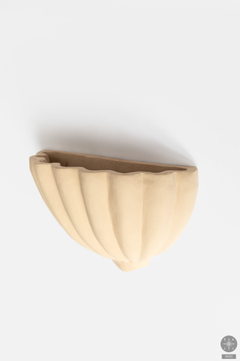 Sieninis šviestuvo gaubtas iš terakotos