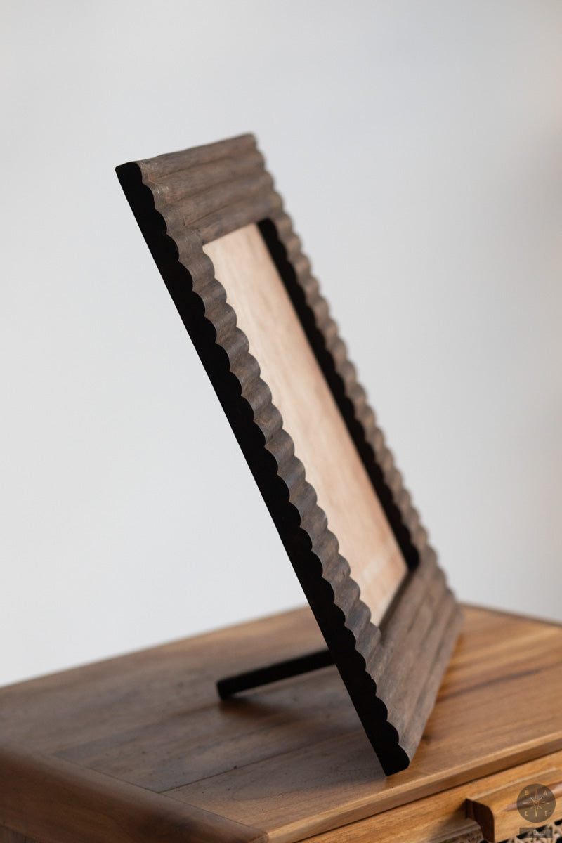 Nuotraukų rėmelis iš medžio