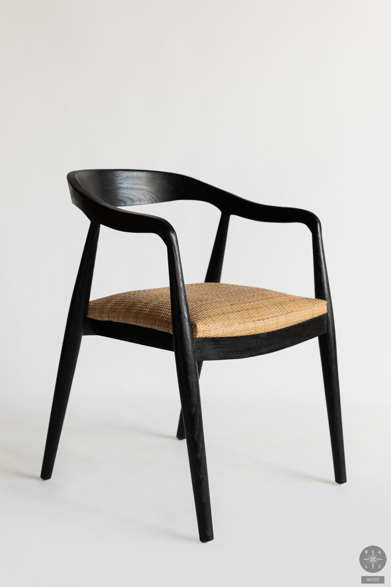 Tikmedžio kėdė su rotangu