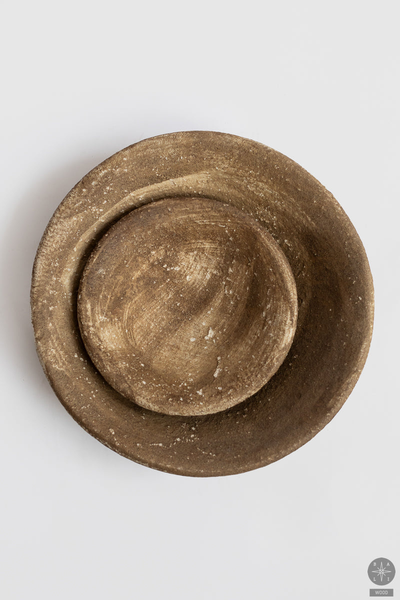 Lėkštė vaisiams iš terakotos