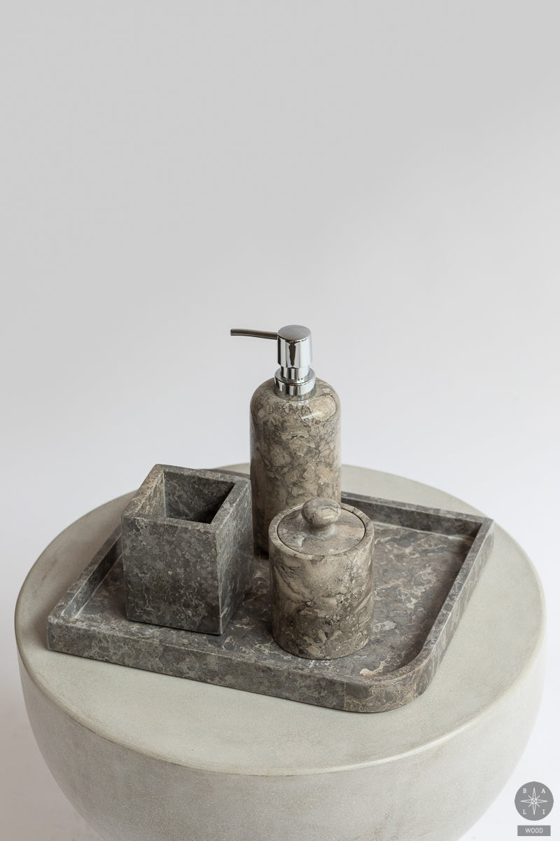 Marmurinis indelis dantų šepetėliams