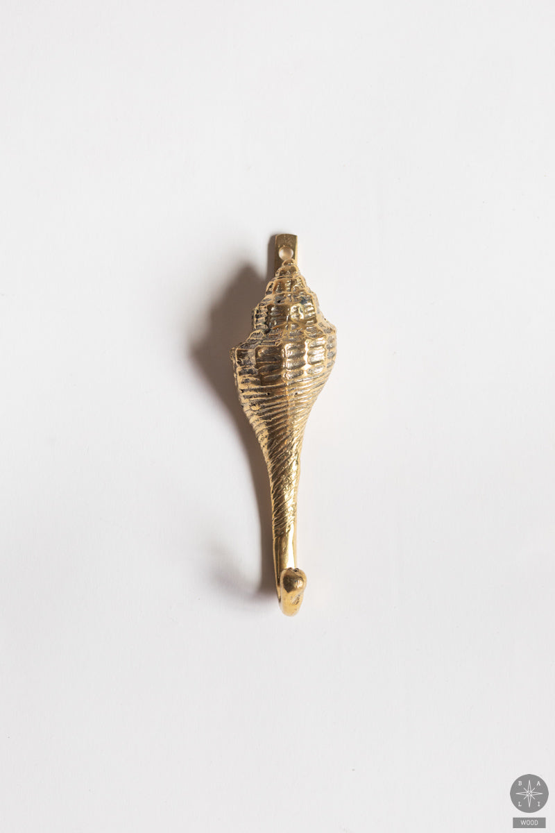 Kriauklės formos kabliukas iš bronzos