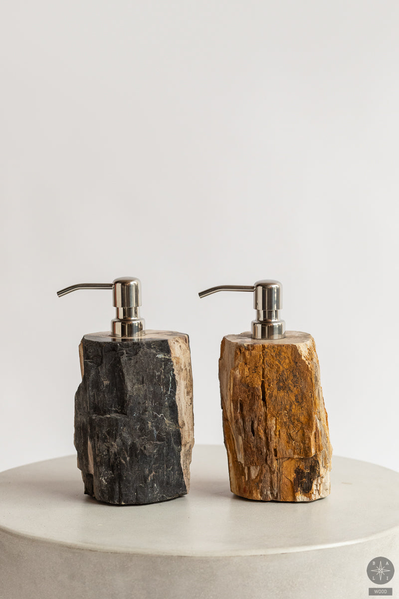 Unikalus skysto muilo indas iš fosilijos