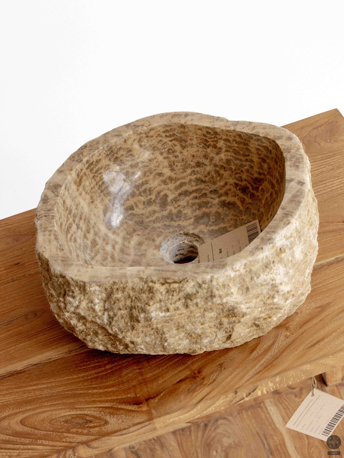 Onikso akmens praustuvas