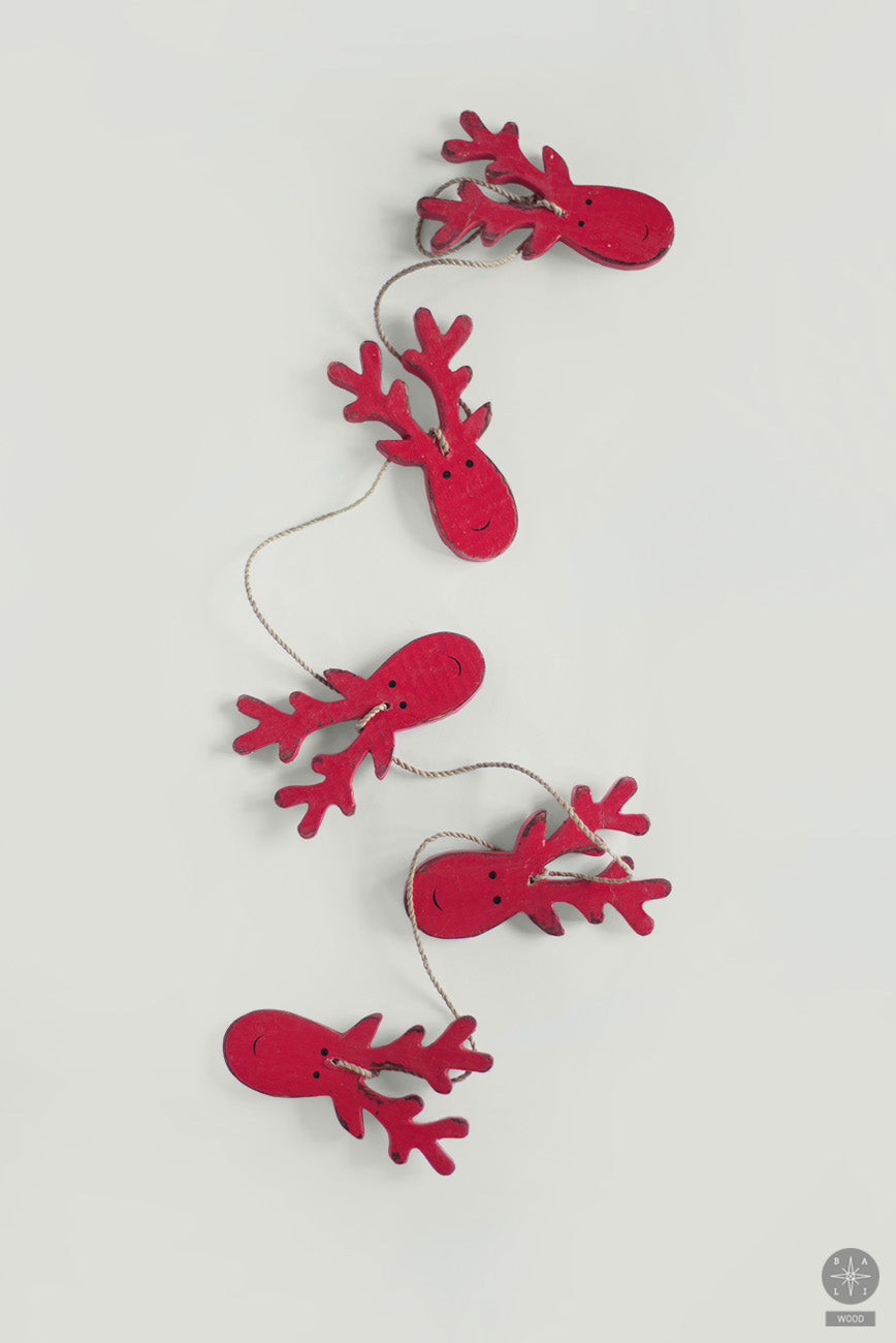 Kalėdinė girlianda 'Briedis'