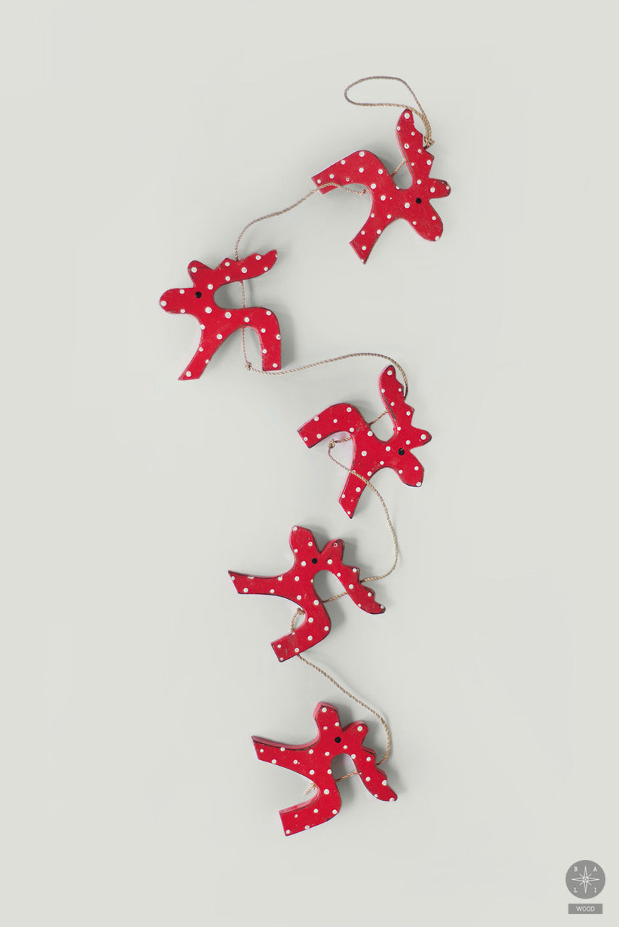 Kalėdinė girlianda 'Briedis'