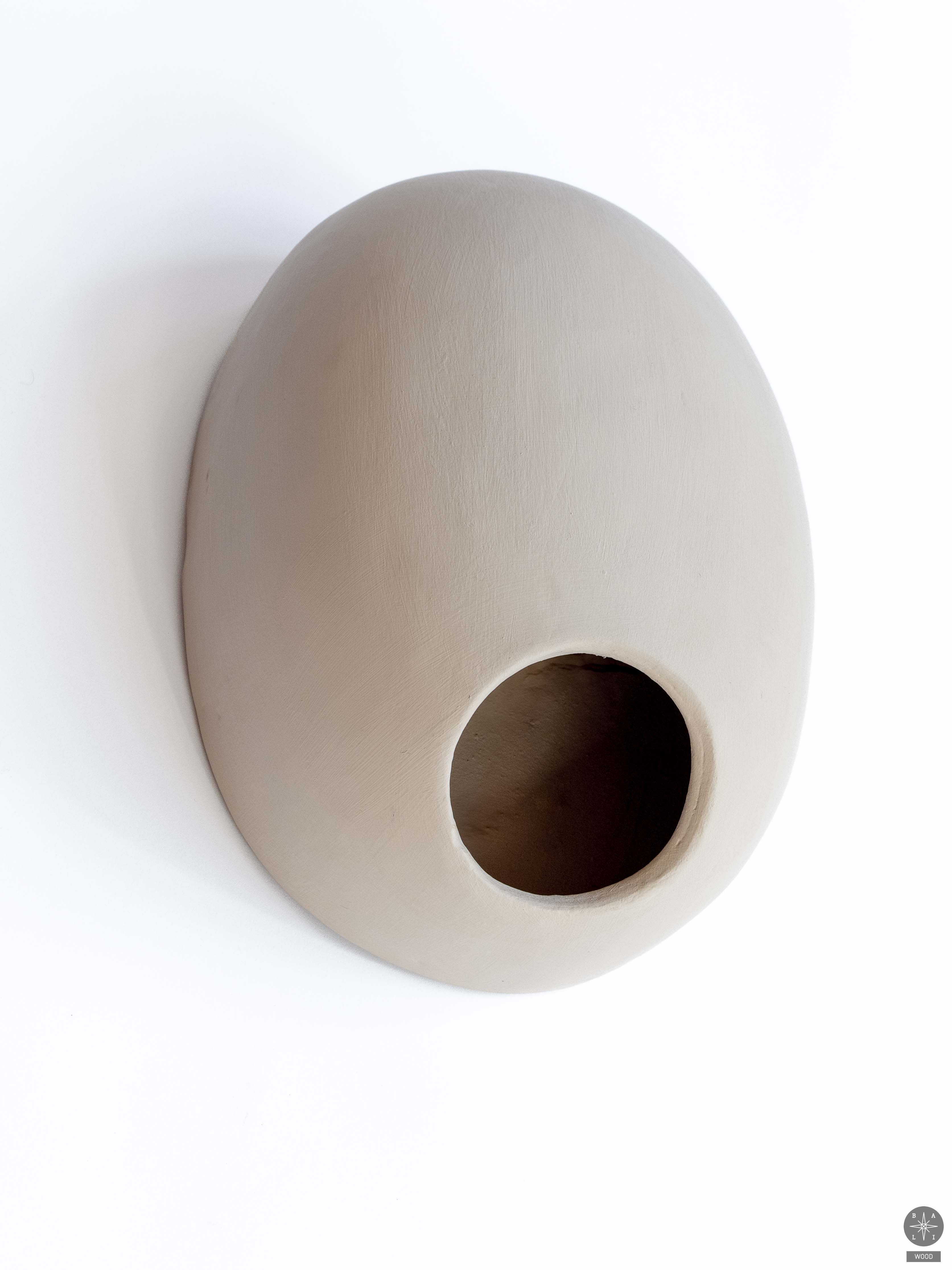 Sieninis šviestuvo gaubtas iš keramikos