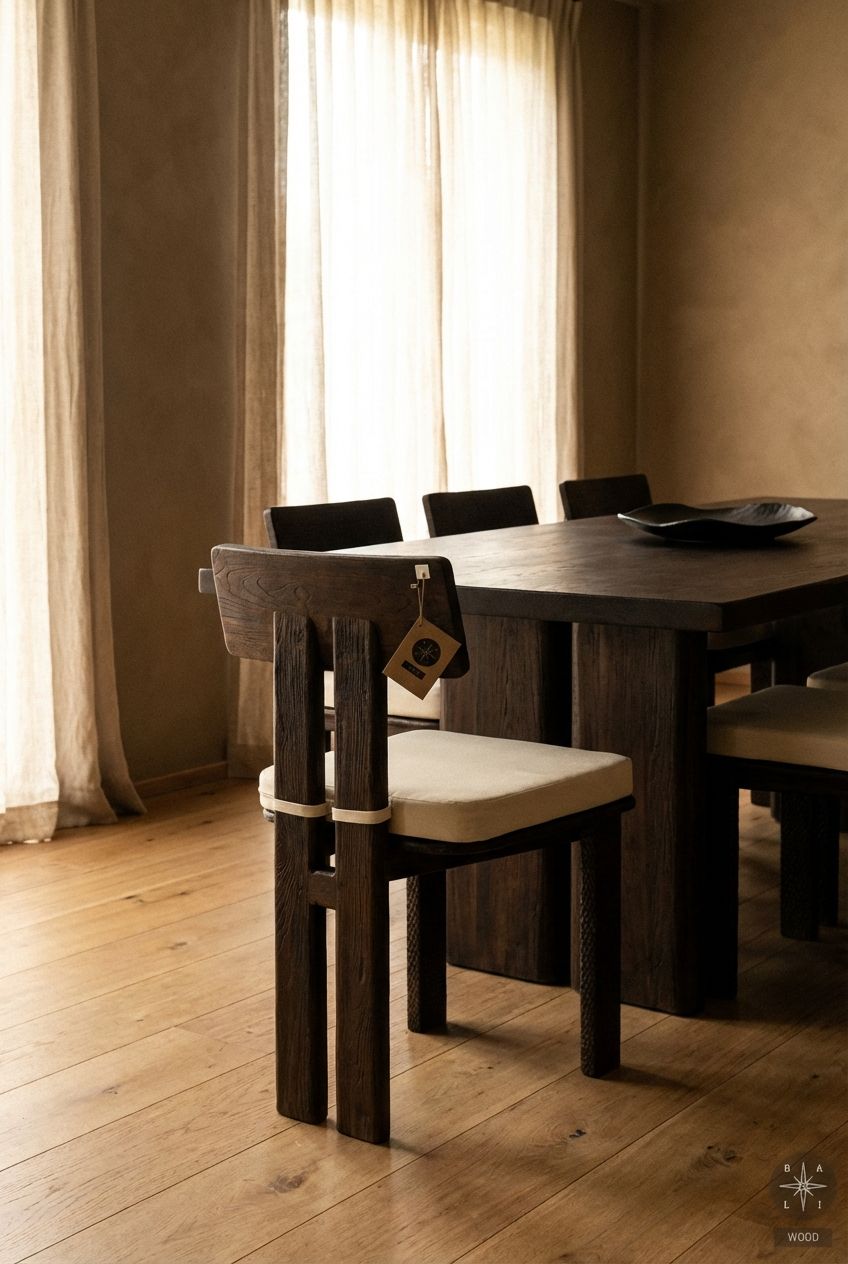 Tikmedžio kėdė su minkštąja dalimi