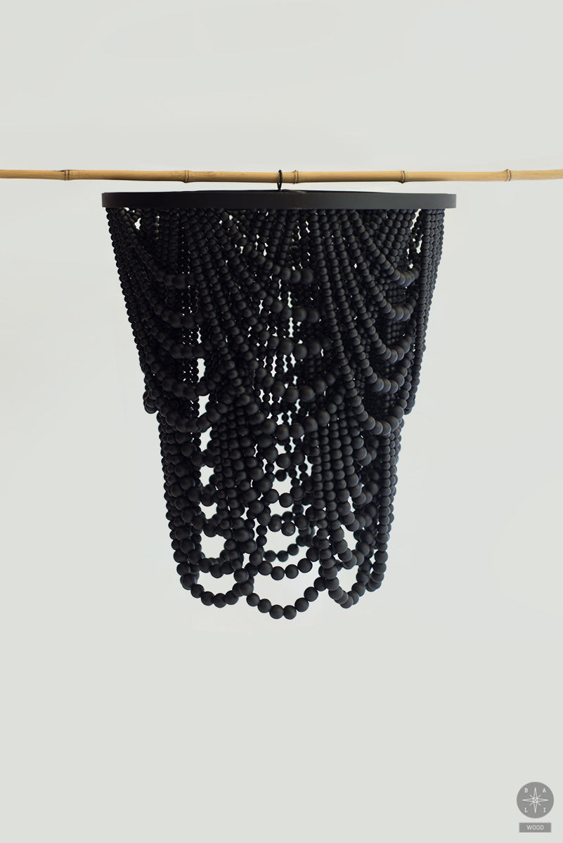 Sietynas iš medinių karoliukų